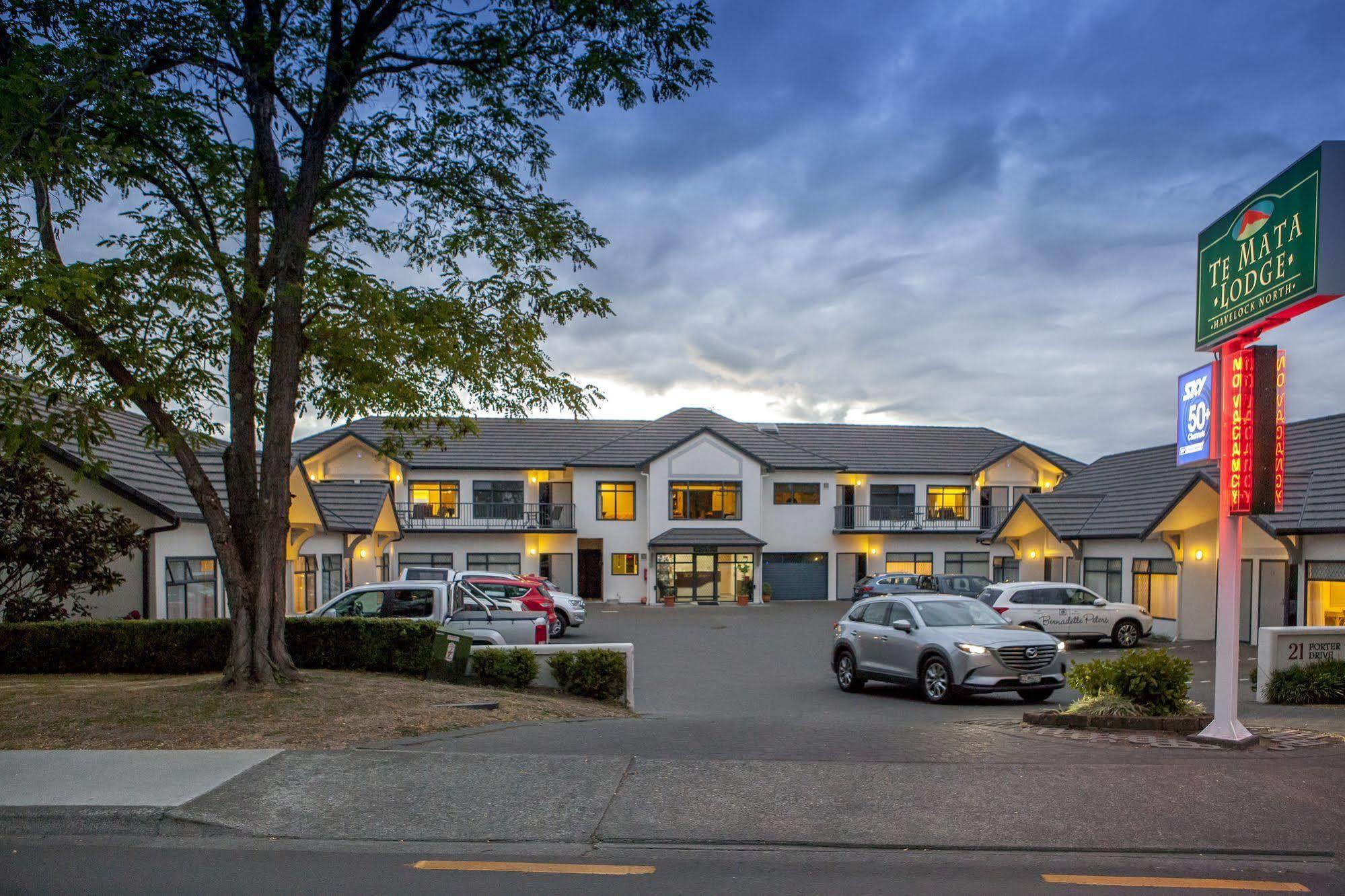 Te Mata Lodge Havelock North Zewnętrze zdjęcie